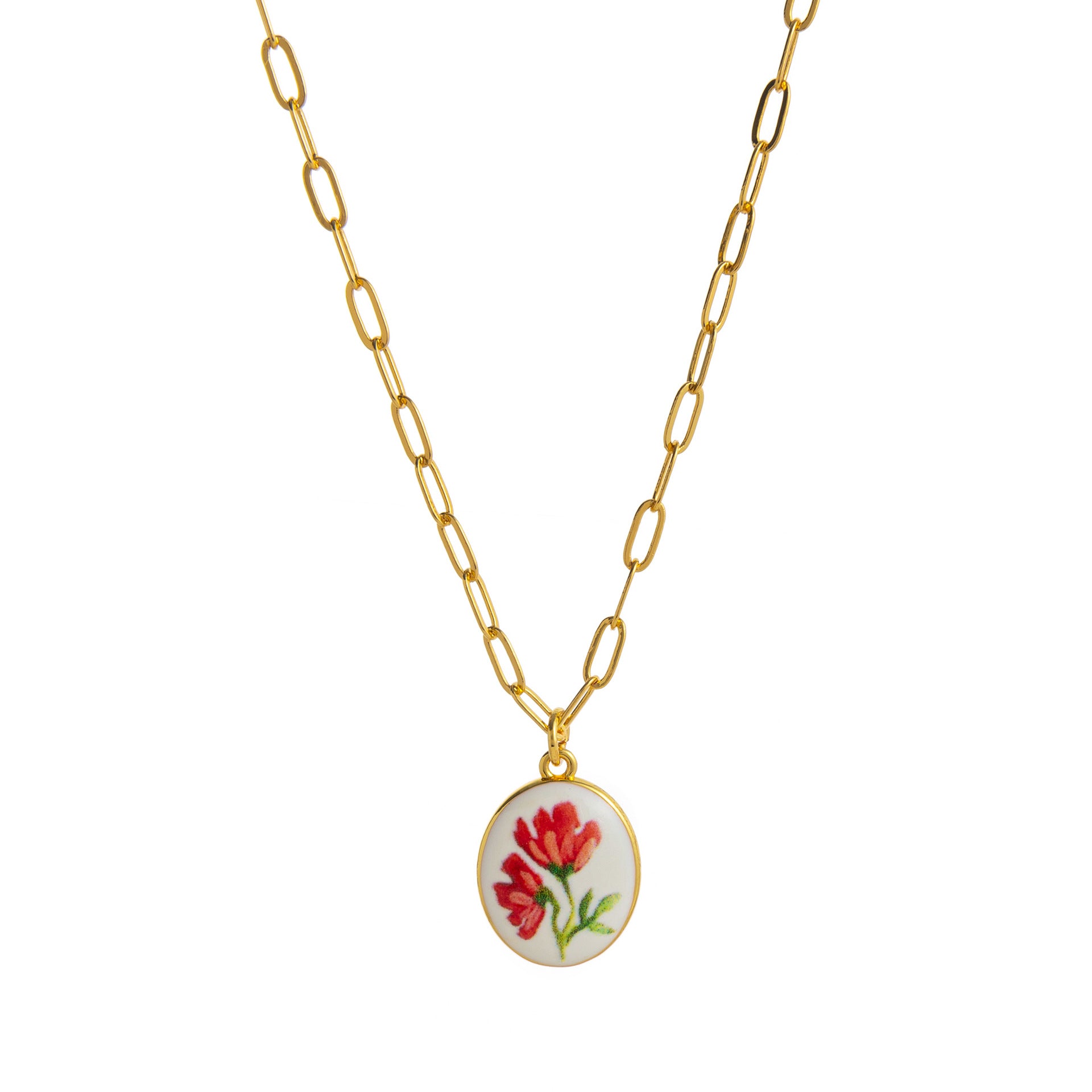 Wholesale Fresh Plant Series Necklace Titanium Steel Diy Lemon Strawberry Bow Pendant Necklace Clavicle Chain